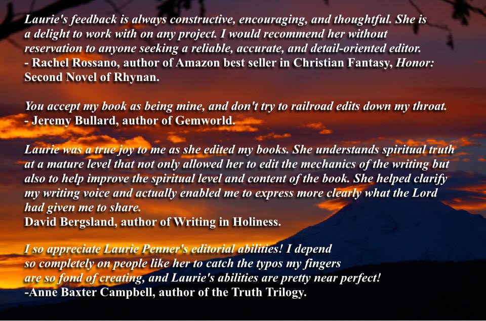 editing testimonials